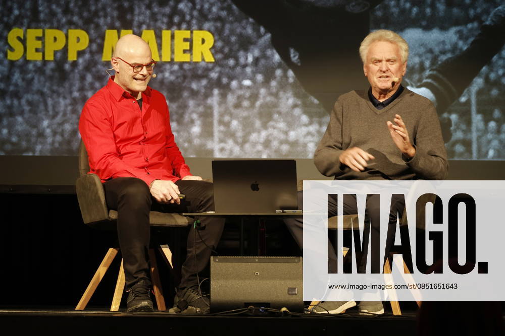 Sepp Maier auf Tour Tobias Bücklein und Sepp Maier bei der Sepp Maier Live Tour 2026 in der Karl-Diehl-Halle. Röthenbach an der Pegnitz, 23.03.2026 Röthenbach Nürnberger Land Karl Diehl-Halle Bayern D