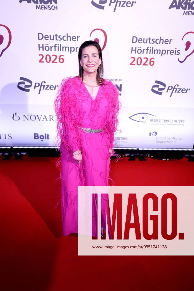 Nadine Heidenreich bei der Verleihung des 24. Deutschen Hörfilmpreises 2026 im Colosseum Filmtheater. Berlin