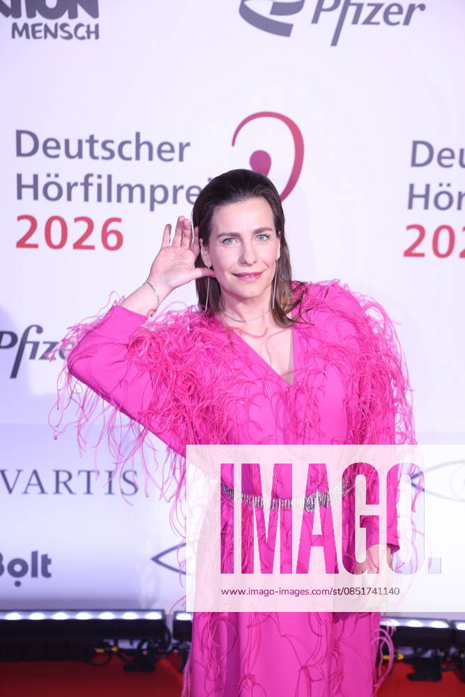 Nadine Heidenreich bei der Verleihung des 24. Deutschen Hörfilmpreises 2026 im Colosseum Filmtheater. Berlin