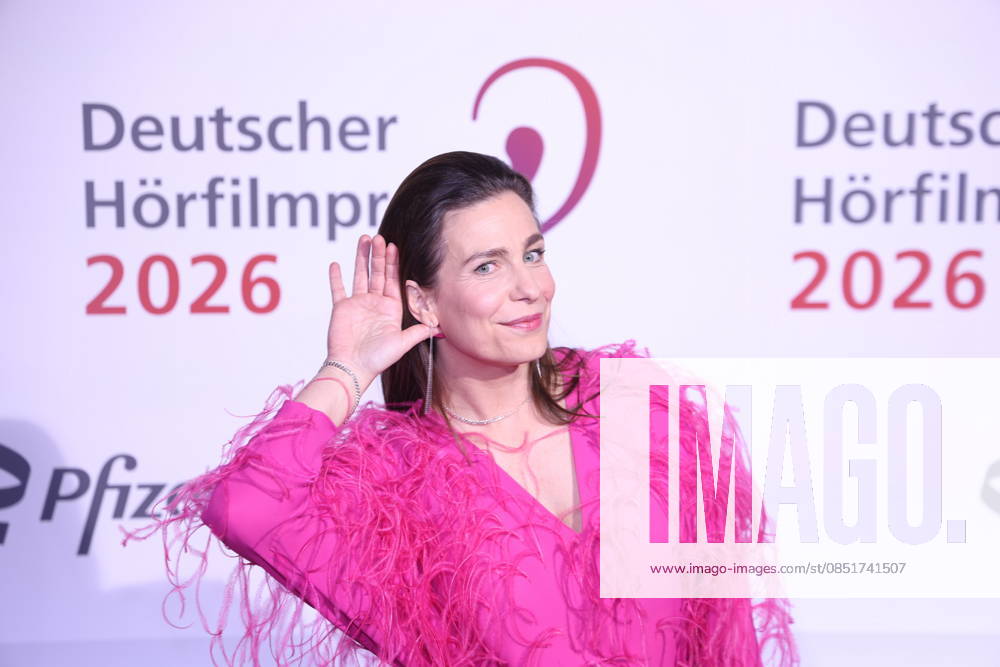 Nadine Heidenreich bei der Verleihung des 24. Deutschen Hörfilmpreises 2026 im Colosseum Filmtheater. Berlin