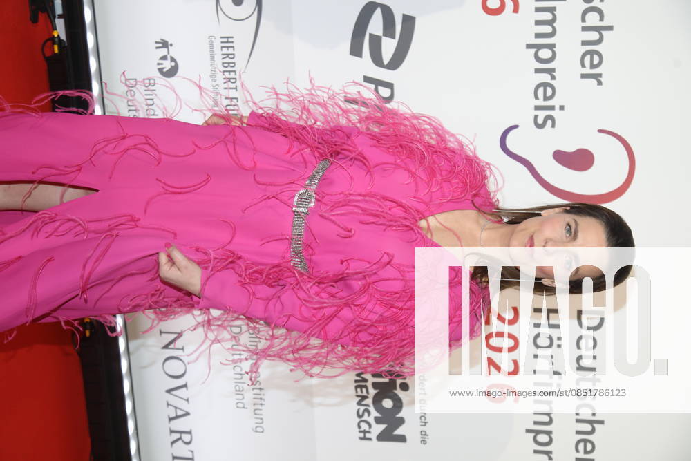 Nadine Heidenreich bei der Verleihung des 24. Deutschen Hörfilmpreises 2026 im Colosseum Filmtheater. Berlin