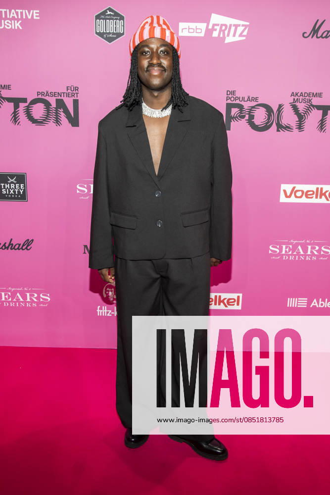 ABB POLYTON- Saenger Jonny Mahoro zu Gast auf dem roten Teppich bei der bei der Polyton Musikpreis Preisverleihung 2026 im Atelier GardensBerkin am Mittwoch 25.03.2026 in Berlin Berlin Deutschland