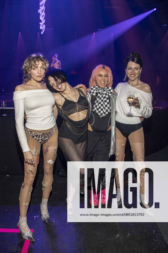 ABB POLYTON- Lotta Kummer von Blond, Domiziana, Paula Carolina, Saengerin, und Nina Kumme zu Gast auf der Party bei der Polyton Musikpreis Preisverleihung 2026 im Atelier GardensBerkin am Mittwoch 25.03.2026 in Berlin Berlin Deutschland