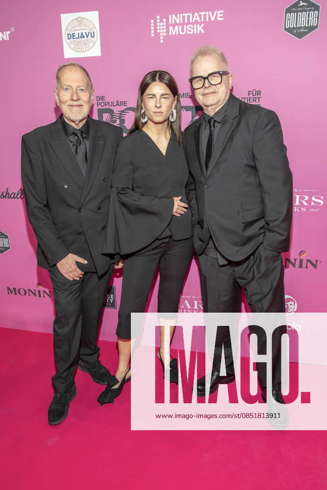 ABB POLYTON- Dieter Gorny, Balbina Monika Jagielska und Herbert Groenemeyer zu Gast auf dem roten Teppich bei der bei der Polyton Musikpreis Preisverleihung 2026 im Atelier GardensBerkin am Mittwoch 25.03.2026 in Berlin Berlin Deutschland