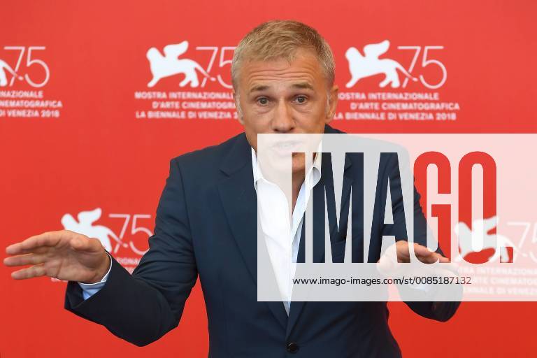Austrian actor Christoph Waltz attends The Jury photocall during the 75th Venice Film Festival at Sala Casino in Venice. AUGUST 29th 2018 PTYx183013