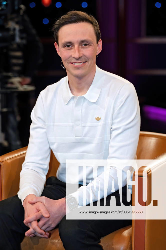 MDR - Riverboat. Eric Frenzel ( Bundestrainer der Nordischen Kombinierer ) anläßlich der Aufzeichnung der MDR - Talkshow Riverboat am 27.03.2026 in der Mediacity Leipzig. 20260327ADO0015