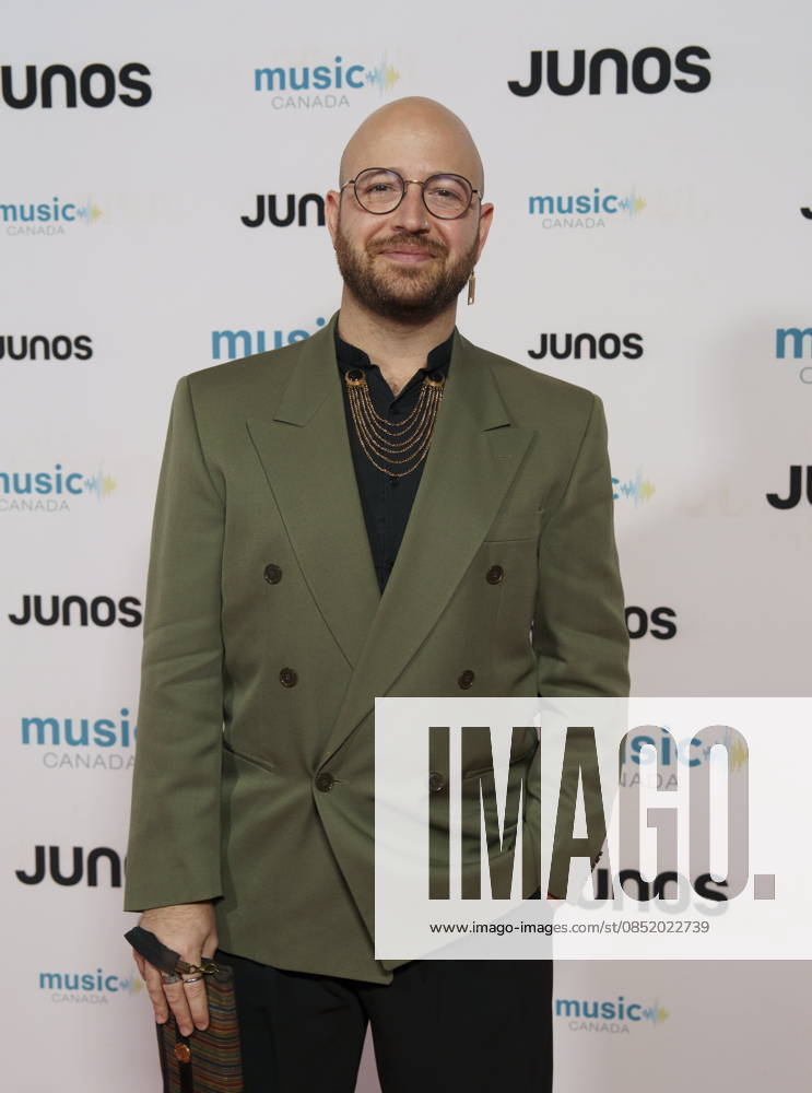 Haitham Haidar, nominated for Classical Album of the Year, Solo Artist, poses on the red carpet at the 2026 Juno Awards Gala in Hamilton, Ont. on Saturday, March 28, 2026. Hamilton CANADA - ZUMAc35_ 20260328_zaf_c35_049