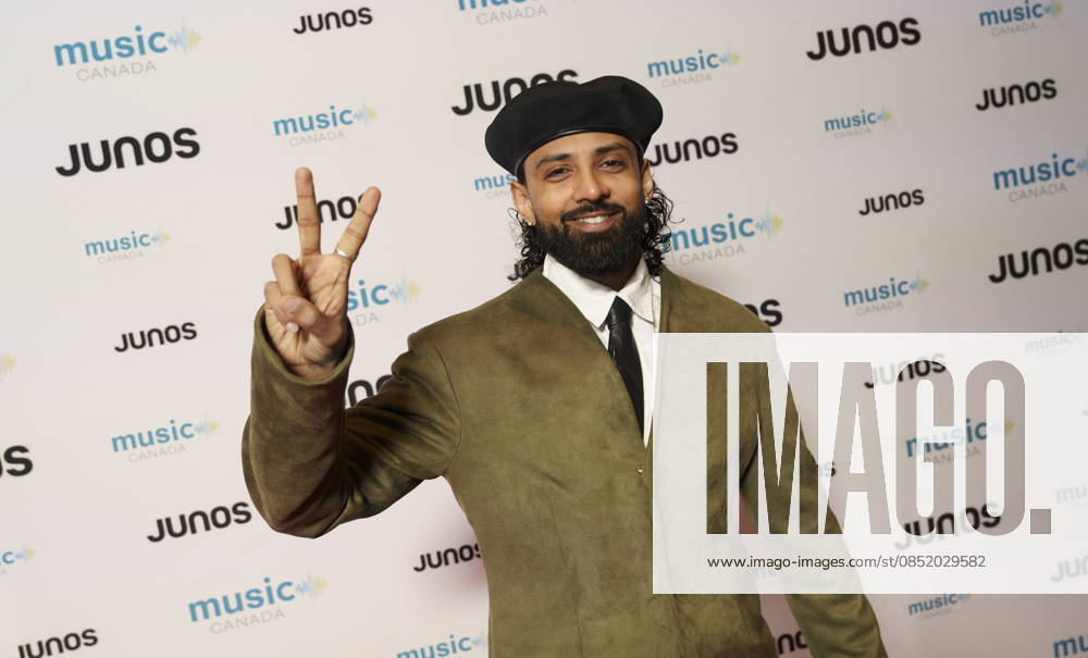 Hamilton, On, CAN: Raf-Saperra, nominated for South Asian Music Recording of the Year, on the red carpet at the 2026 Juno Awards Gala in Hamilton, Saturday, March 28, 2026. Hamilton CAN - ZUMAc35_ 20260328_zaf_c35_085