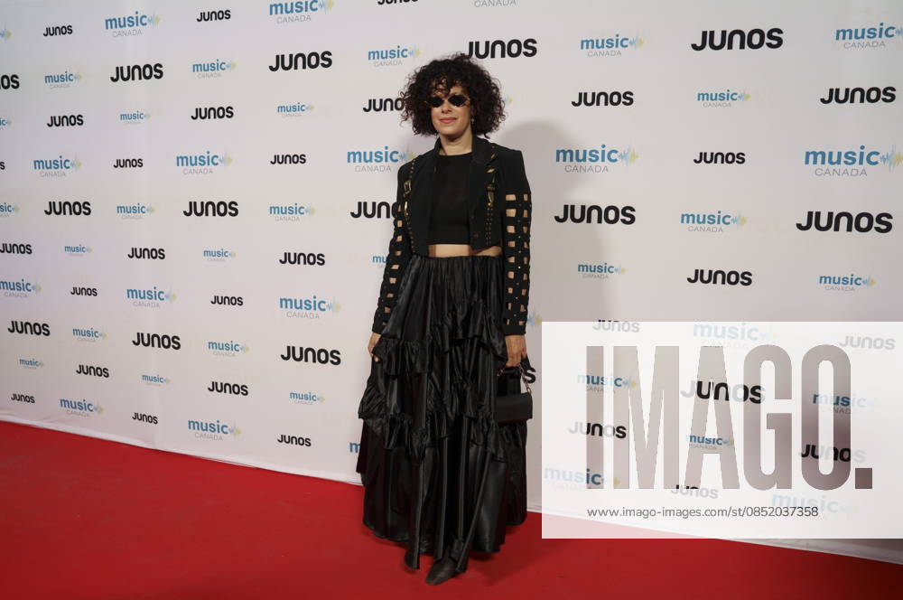 Hamilton, On, CAN: Regine Chassagne of Arcade Fire, nominated for Group of the Year, on the red carpet at the 2026 Juno Awards Gala in Hamilton, Ont. on Saturday, March 28, 2026. Hamilton CAN - ZUMAc35_ 20260328_zaf_c35_156