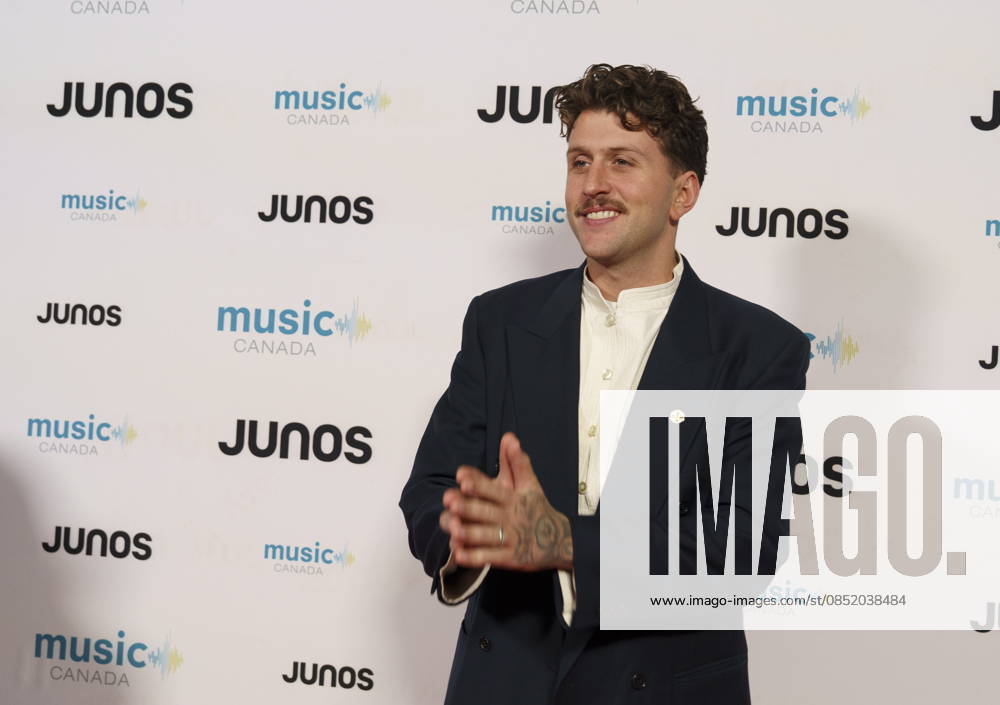 Hamilton, On, CAN: Mario Puglia, nominated for Latin Music recording of the Year, on the red carpet at the 2026 Juno Awards Gala in Hamilton, Saturday, March 28, 2026. Hamilton CAN - ZUMAc35_ 20260328_zaf_c35_166