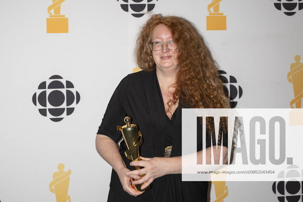 Amy Brandon poses for photos after winning Classical Composition of the Year during the 2026 Juno Awards Gala in Hamilton, Saturday, March 28, 2026. Hamilton Canada - ZUMAc35_ 20260328_zaf_c35_191