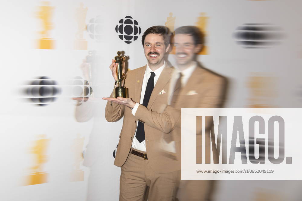 Adam Christie poses for photos after winning Comedy Album of the Year during the 2026 Juno Awards Gala in Hamilton, Saturday, March 28, 2026. Hamilton Canada - ZUMAc35_ 20260328_zaf_c35_222
