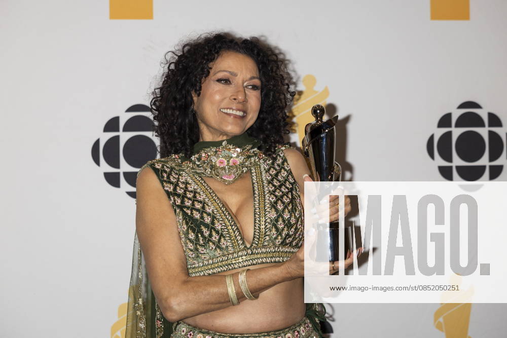 Sandy Pandya, recipent of the Walt Grealis Special Achievement Award, poses for photos during the 2026 Juno Awards Gala in Hamilton, Saturday, March 28, 2026. Hamilton Canada - ZUMAc35_ 20260328_zaf_c35_227