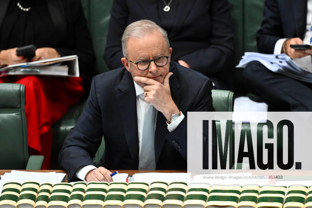 QUESTION TIME, Australian Prime Minister Anthony Albanese reacts during Question Time in the House of Representatives at Parliament House in Canberra, Wednesday, April 1, 2026. ( NO ARCHIVING CANBERRA AUSTRALIAN CAPITAL TERRITORY AUSTRALIA