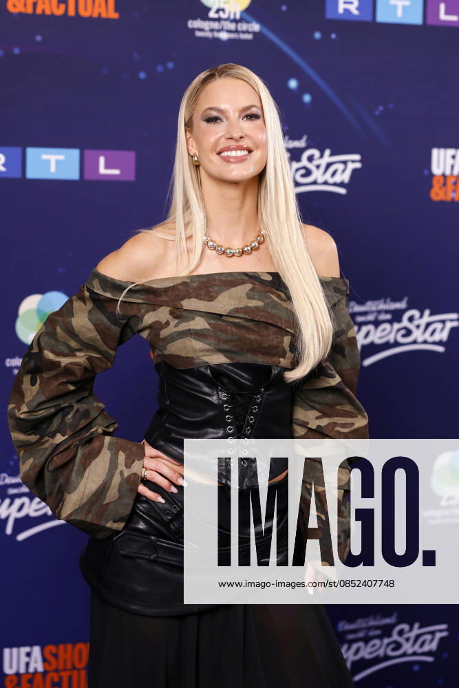 Partyschlagersängerin und DSDS-Jurorin Isi Glück kommt zur exklusiven Preview der neuen Staffel der Castingshow DSDS im 25 hours Hotel. Köln, 01.04.2026 NRW Deutschland