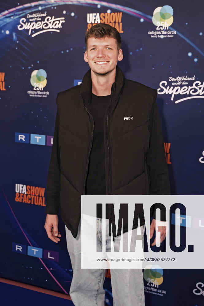 Julian Sommer bei der Preview der 22. Staffel der Castingshow DSDS 2026 im 25 hours Hotel. Köln