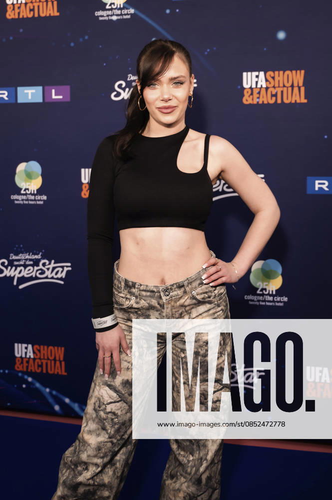 Marie Wegener bei der Preview der 22. Staffel der Castingshow DSDS 2026 im 25 hours Hotel. Köln