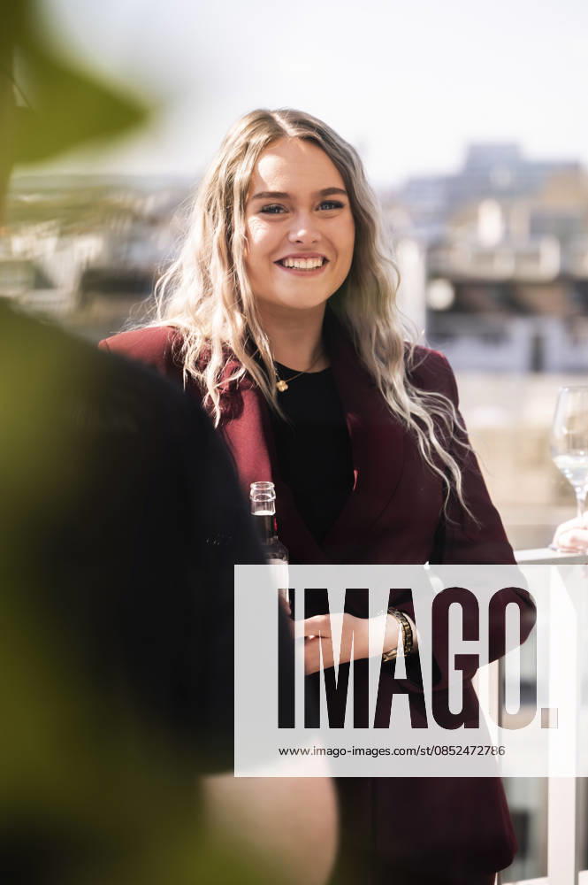 Nina Reh bei der Preview der 22. Staffel der Castingshow DSDS 2026 im 25 hours Hotel. Köln