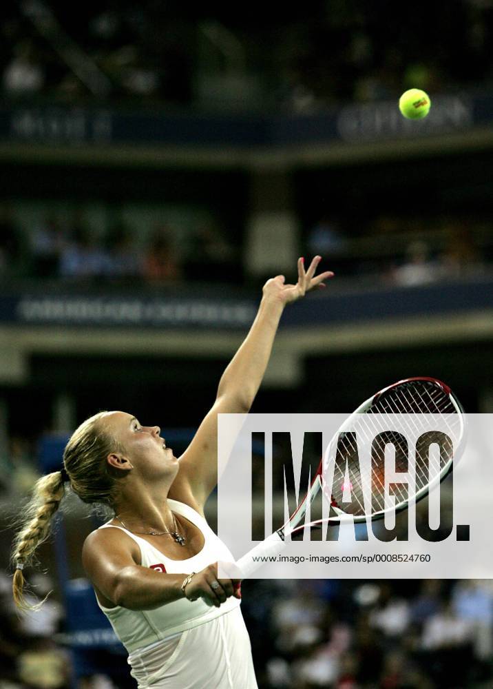 Caroline Wozniacki of Denmark in fourth round action at the U.S. Open held at the National Tennis Center on September 5, 2011 in New York. NYP20110905320