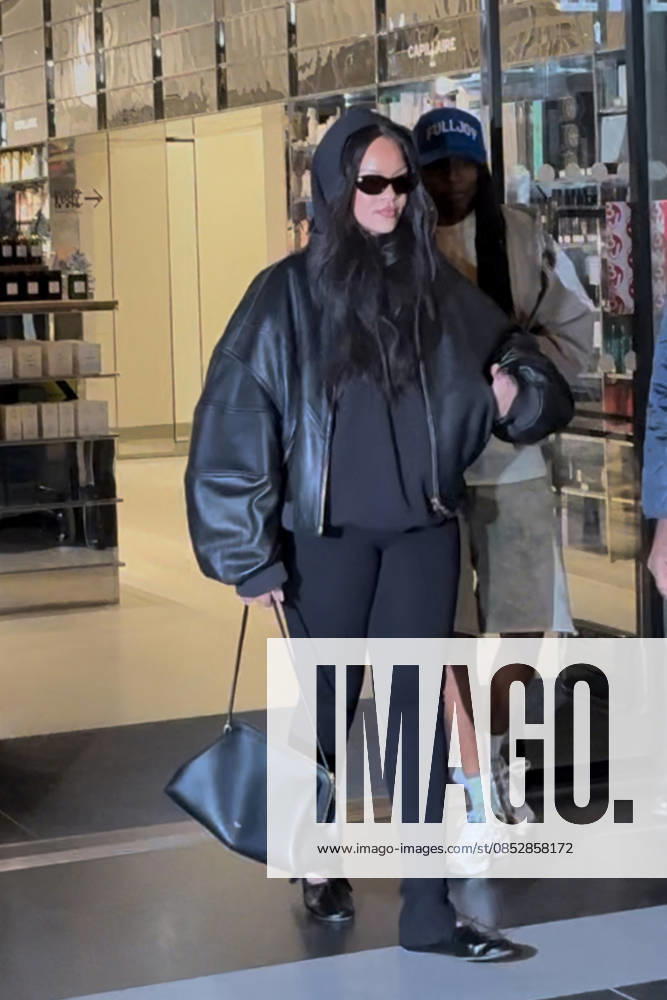 Rihanna went shopping at Galeries Lafayette in Paris on April 6, 2026 Rihanna went shopping at Galeries Lafayette in Paris on April 6, 2026 Paris France