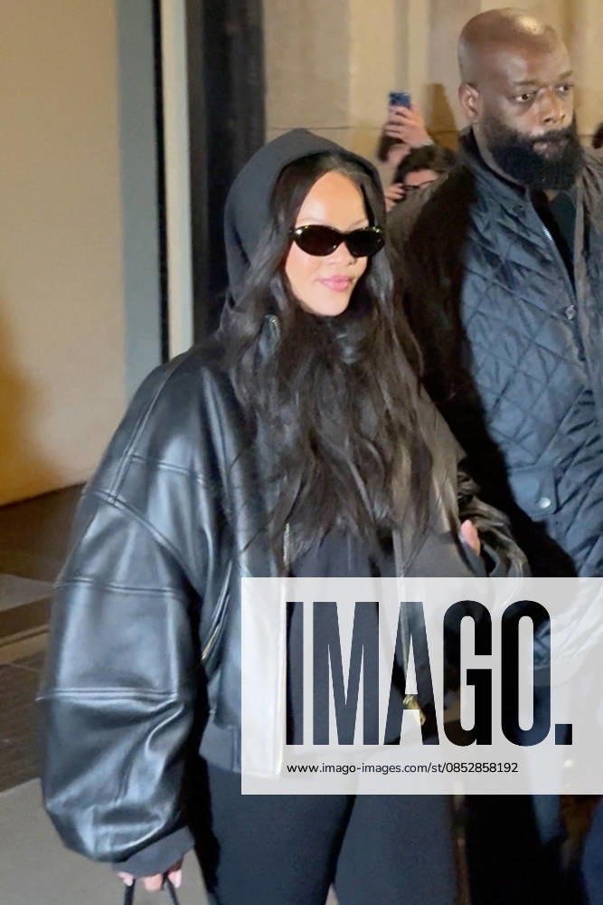Rihanna went shopping at Galeries Lafayette in Paris on April 6, 2026 Rihanna went shopping at Galeries Lafayette in Paris on April 6, 2026 Paris France