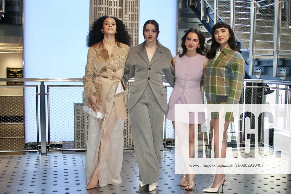 Cast of Hulus The Testaments Visit the Empire State Building Ahead of April 8 Premiere. (NEW) Cast of Hulus The Testaments Visit the Empire State Building Ahead of April 8 Premiere. April 7, 2026, New York, USA:The cast of Hulus The Testaments. (-R) Chase Infiniti, Lucy Halliday, Mattea Conforti and Rowan Blanchard visit the Empire State Building ahead of the shows premiere on April 8. Hulus The Testaments based on Margaret Atwoods novel of the same name, is a new chapter from the showrunner and executive producers of The Handmaid s Tale. The series is set in the same world as The Handmaids Tale, but it takes place years later and follows a new generation of young girls in Gilead. Cre