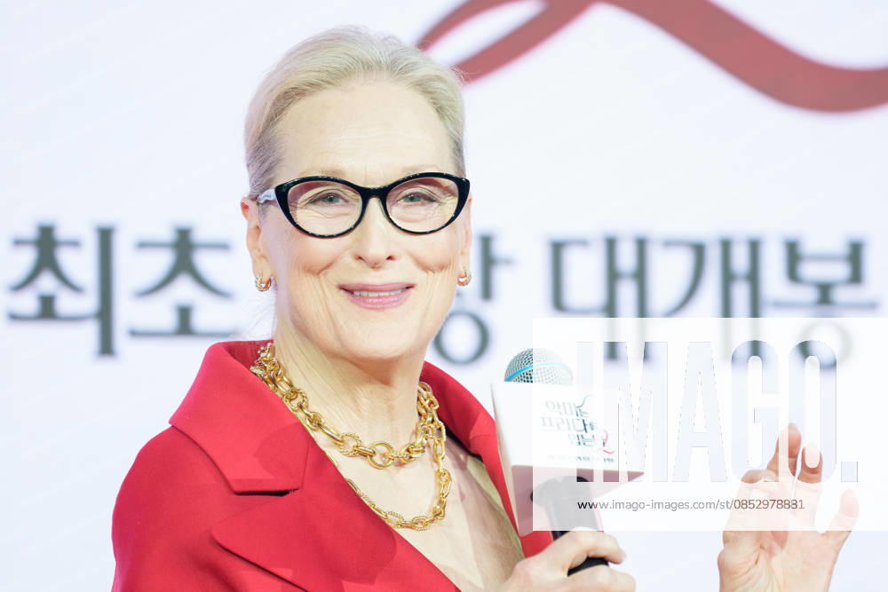 The Devil Wears Prada 2 film press conference SEOUL, SOUTH KOREA, APR 08: American actress Meryl Streep during The Devil Wears Prada 2 film press conference at the Four Seasons Hotel Seoul in Seoul, South Korea, on April 08, 2026. Seoul the Four Seasons Hotel Seoul South Korea 8267_286909