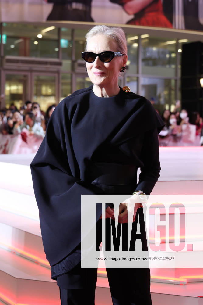 U.S. actress Meryl Streep U.S. actress Meryl Streep U.S. actress Meryl Streep makes her red carpet appearance during a publicity event in Seoul on April 8, 2026, to promote the comedy drama film The Devil Wears Prada 2. (Yonhap) 2026-04-09 07:36:20 < 1980-2026 YONHAPNEWS AGENCY. .> ¼¿ïƯº°½Ã