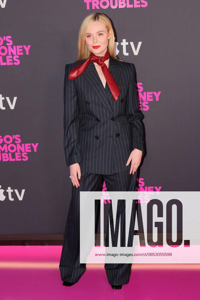 Elle Fanning at Apple s Margo s Got Money Troubles premiere at Regal Union Square on April 08, 2026 in New York City.. Credit: Chris Gonzalez USA - ZUMAa123 20260408_zaa_a123_383