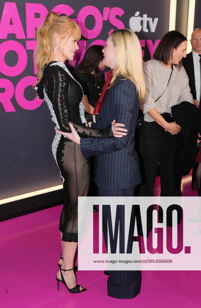 Nicole Kidman & Elle Fanning at Apple s Margo s Got Money Troubles premiere at Regal Union Square on April 08, 2026 in New York City..