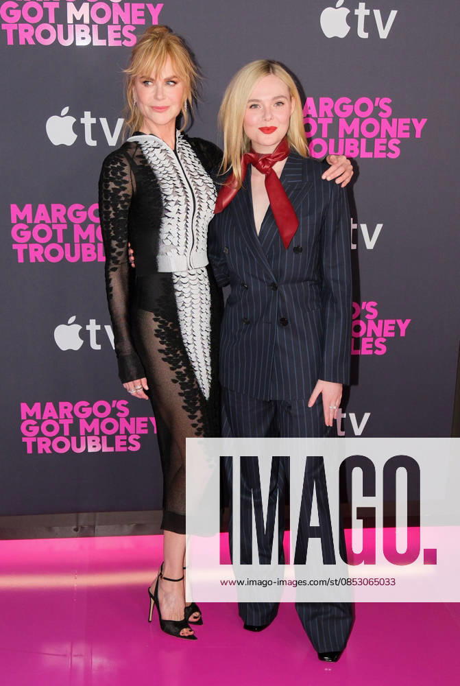 Nicole Kidman & Elle Fanning at Apple s Margo s Got Money Troubles premiere at Regal Union Square on April 08, 2026 in New York City.. Credit: Chris Gonzalez USA - ZUMAa123 20260408_zaa_a123_349