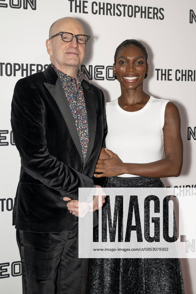 STEVEN SODERBERGH and MICHAELA COEL attend The Christophers premiere at Metrograph in New York. 8 April 2026 New York USA - ZUMAa265 20260408_zep_a265_047