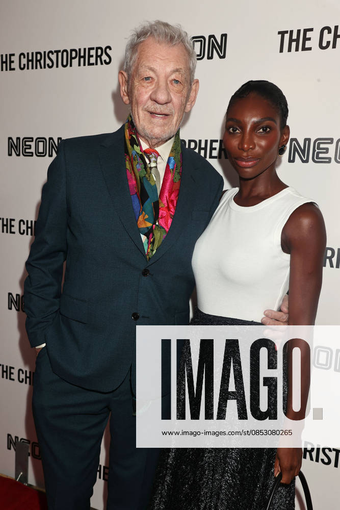NEON presents Steven Soderbergh s The Christophers at the Metrograph Featuring: Sir Ian Mckellen and Michaela Coel Where: New York, New York, United States When: 08 Apr 2026 Credit: Dave Allocca Starpix INSTARimages . NOT FOR USE BY NEWSPAPERS BASED IN THE UK.
