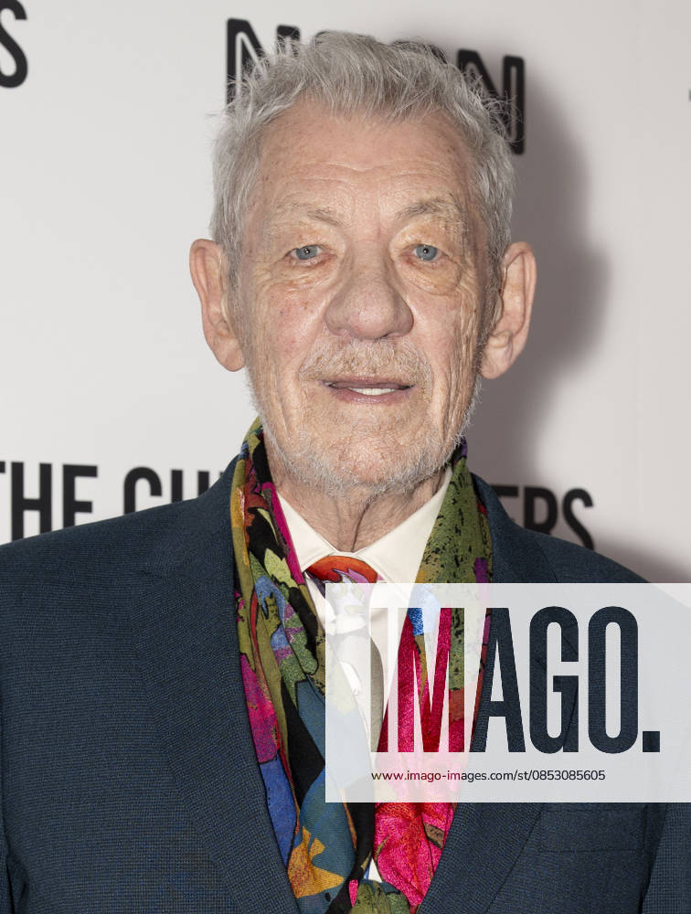 SIR IAN MCKELLEN attends The Christophers premiere at Metrograph in New York. 8 April 2026 New York USA - ZUMAa265 20260408_zep_a265_031