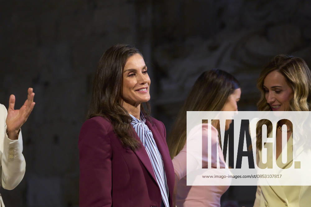 Queen Letizia of Spain attends the 16th Ap!Lleida Awards ceremony at Catedral de la Seu Vella on April 9, 2026 in Lleida, Spain Lleida Spain - ZUMAg15_ 20260409_zaf_g15_067