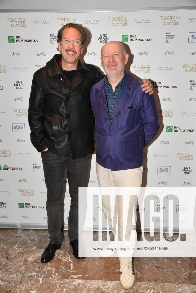 Photocall Rendez-Vous - Rome Reda Kateb and Jean Paul Salome attending the Hotel Sofitel Photocall Rendez-Vous in Rome, Italy on April 9, 2026. Photo by Vincenzo Landi IPA ABACAPRESS.COM Rome Italy