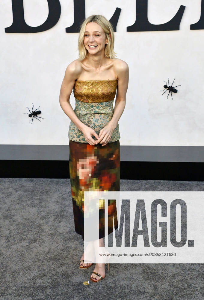 Cast member Carey Mulligan attends Netflix s dark comedy TV series Beef at the Egyptian Theatre in the Hollywood section of Los Angeles on Wednesday, April 8, 2026. Storyline: Road rage ensues after a parking-lot incident, resulting in a bitter feud between the two antagonists. The vendetta between them and the lengths they ll go to in order to wreak revenge on each other spirals out of control, jeopardizing everything and everyone in their lives. Quality Repeat LAP2026040906 JIMxRUYMEN
