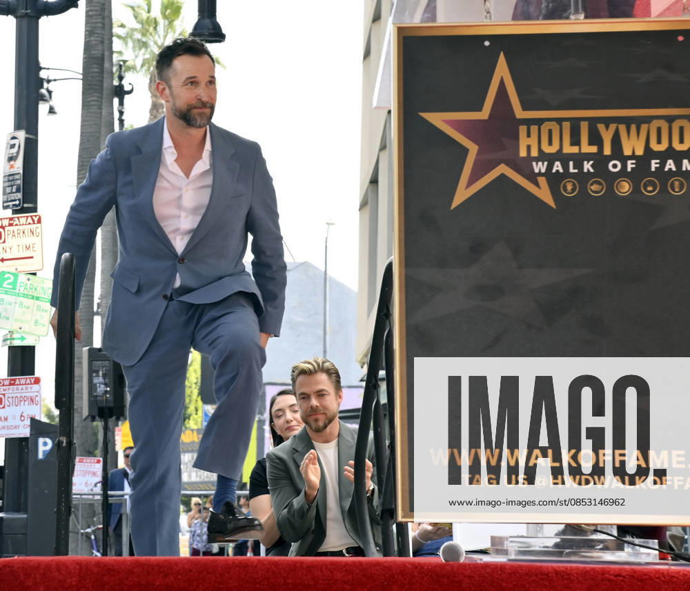 American actor, director and writer Noah Wyler is introduced during an unveiling ceremony honoring him with the 2,840th star on the Hollywood Walk of Fame in Los Angeles on Thursday, April 9, 2026. LAP20260409906 JIMxRUYMEN