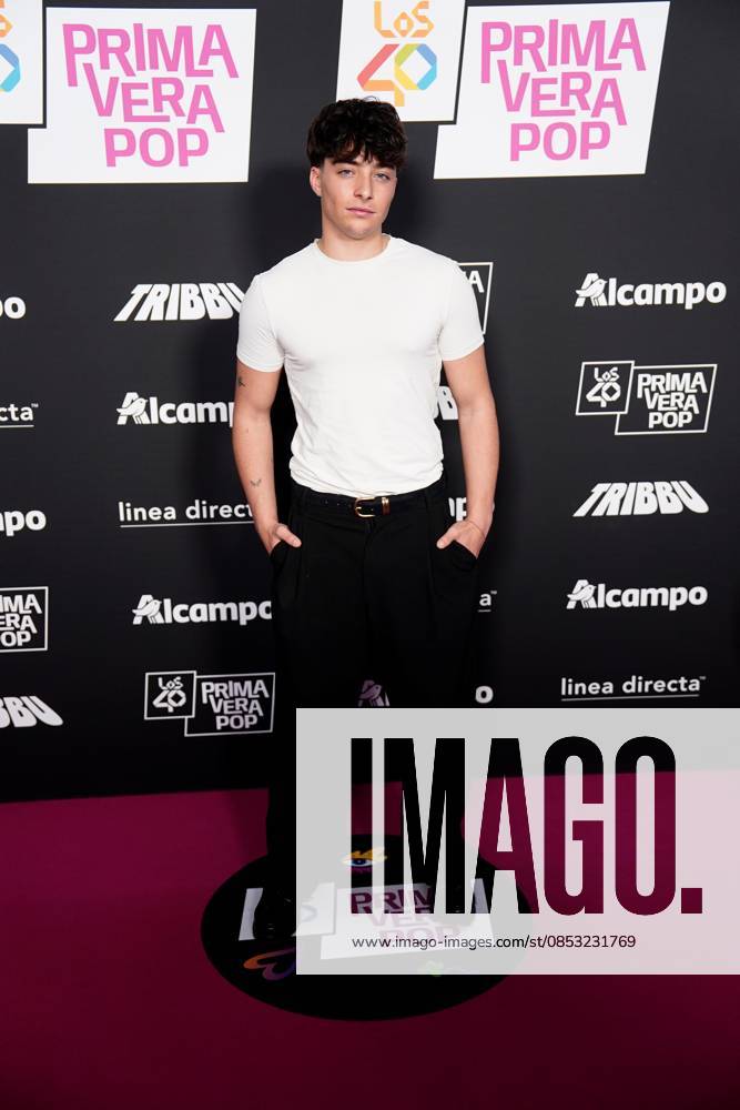 Photocall of the festival Los40 Primavera Pop Madrid 2026 The singer Izan Llunas during the photocall of the Festival Los40 Primavera Pop Madrid 2026, at the Movistar Arena, on the 10th of April 2026, in Madrid Spain The festival brings together some of the biggest names in pop and urban music of the moment in a macro-concert night to celebrate the 60th anniversary of Los40 Thousands of attendees enjoy live the greatest hits that dominate the charts 10 APRIL 2026 MUSIC LOS40 PRIMAVERA POP CONCERT MUSIC MUSICIANS FAMOUS SINGERS CULTURE ENTERTAINMENT A Pé Madrid Madrid Madrid Spain