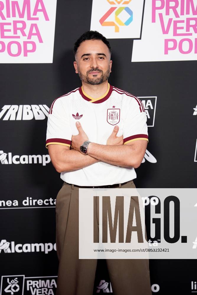 Photocall of the festival Los40 Primavera Pop Madrid 2026 The presenter David Álvarez during the photocall of the Festival Los40 Primavera Pop Madrid 2026, at the Movistar Arena, on the 10th of April 2026, in Madrid Spain The festival brings together some of the biggest names in pop and urban music of the moment in a macro-concert night to celebrate the 60th anniversary of Los40 Thousands of attendees enjoy live the greatest hits that dominate the charts 10 APRIL 2026 MUSIC LOS40 PRIMAVERA POP CONCERT MUSIC MUSICIANS FAMOUS SINGERS CULTURE ENTERTAINMENT A Pé Madrid Madrid Madrid Spain