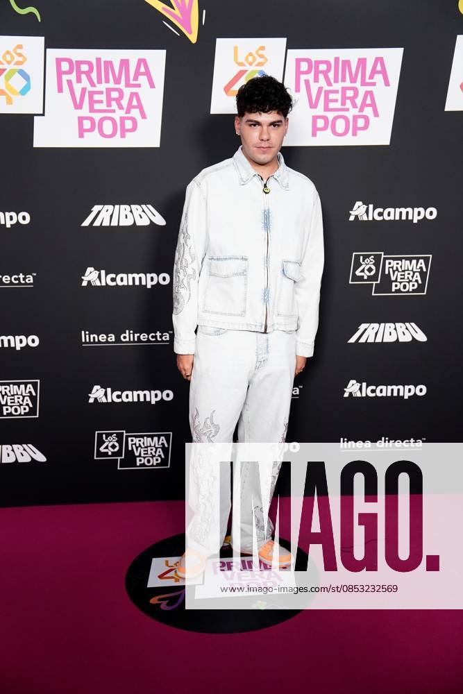 Photocall of the festival Los40 Primavera Pop Madrid 2026 The influencer Izan Oviedo during the photocall of the Festival Los40 Primavera Pop Madrid 2026, at the Movistar Arena, on the 10th of April 2026, in Madrid Spain The festival brings together some of the biggest names in pop and urban music of the moment in a macro-concert night to celebrate the 60th anniversary of Los40 Thousands of attendees enjoy live the greatest hits that dominate the charts 10 APRIL 2026 MUSIC LOS40 PRIMAVERA POP CONCERT MUSIC MUSICIANS FAMOUS SINGERS CULTURE ENTERTAINMENT A Pé Madrid Madrid Madrid Spain