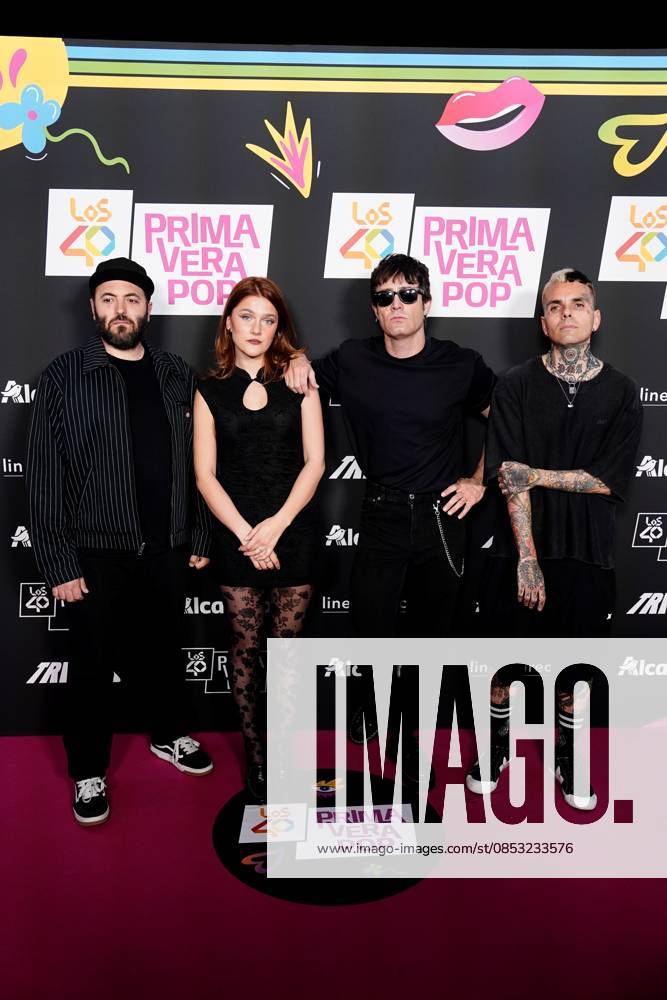 Photocall of the festival Los40 Primavera Pop Madrid 2026 The group La La Love you during the photocall of the Festival Los40 Primavera Pop Madrid 2026, at the Movistar Arena, on the 10th of April 2026, in Madrid Spain The festival brings together some of the biggest names in pop and urban music of the moment in a macro-concert night to celebrate the 60th anniversary of Los40 Thousands of attendees enjoy live the greatest hits that dominate the charts 10 APRIL 2026 MUSIC LOS40 PRIMAVERA POP CONCERT MUSIC MUSICIANS FAMOUS SINGERS CULTURE ENTERTAINMENT A Pé Madrid Madrid Madrid Spain