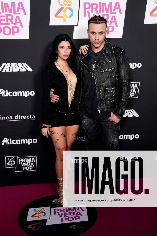 Photocall of the Los40 Primavera Pop Madrid 2026 Festival The singers Naiara and Samurai Jay during the photocall of the Los40 Primavera Pop Madrid 2026 Festival, at the Movistar Arena, on the 10th of April 2026, in Madrid Spain The festival brings together some of the biggest names in pop and urban music of the moment in a macro-concert night to celebrate the 60th anniversary of Los40 Thousands of attendees enjoy live the greatest hits that dominate the charts 10 APRIL 2026 MUSIC LOS40 PRIMAVERA POP CONCERT MUSIC MUSICIANS FAMOUS SINGERS CULTURE ENTERTAINMENT A Pé Madrid Madrid Madrid Spain