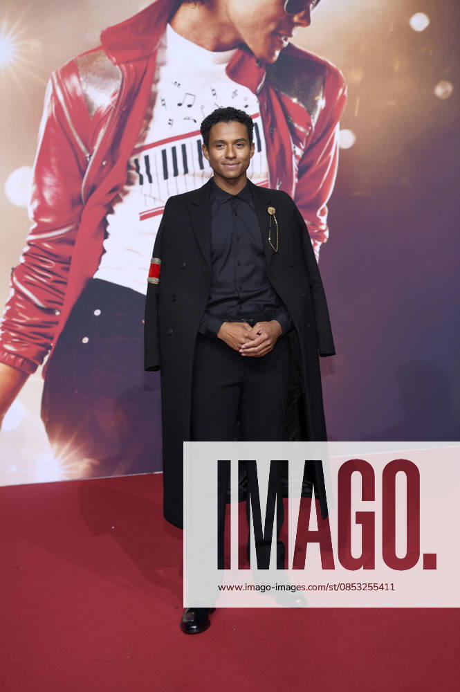 Jaafar Jackson bei der Premiere des Kinofilms Michael in der Uber Eats Music Hall. Berlin