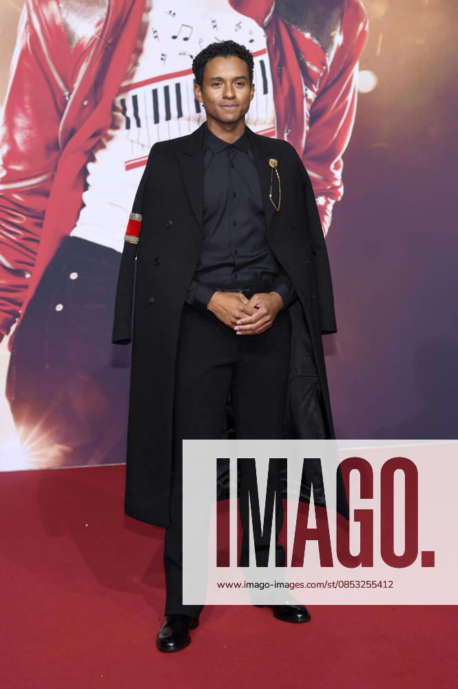 Jaafar Jackson bei der Premiere des Kinofilms Michael in der Uber Eats Music Hall. Berlin