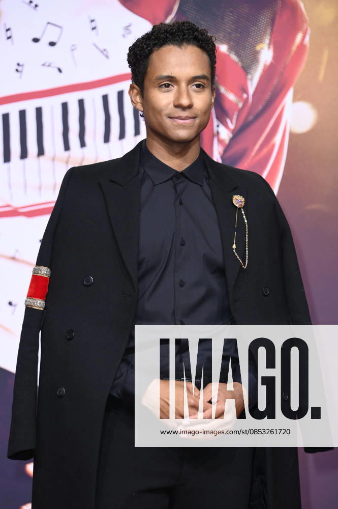 Jaafar Jackson bei der Premiere des Kinofilms Michael in der Uber Eats Music Hall. Berlin