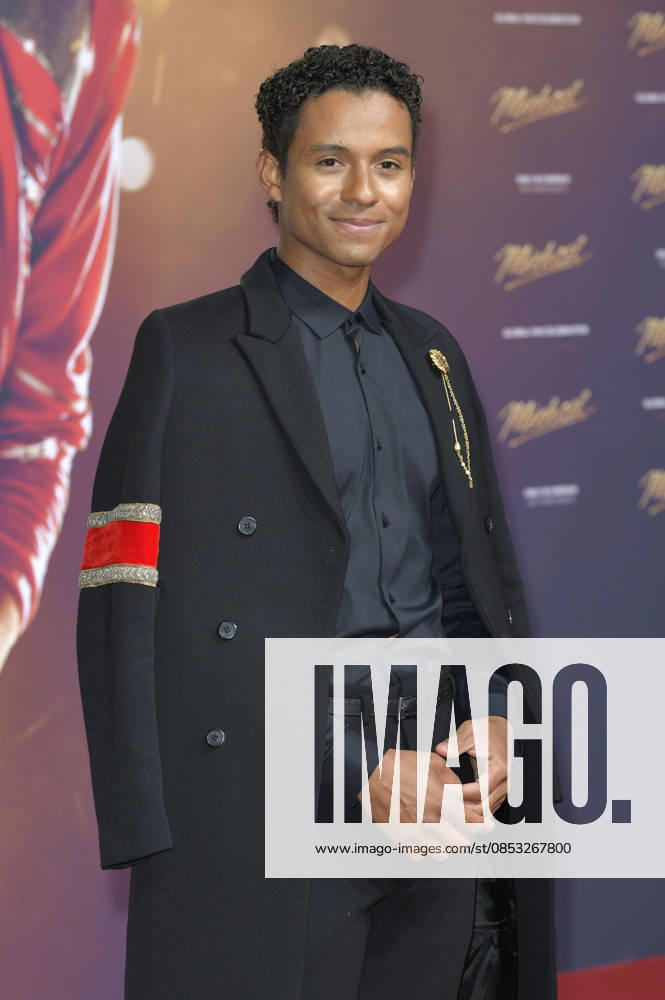 Jaafar Jackson bei der Premiere des Kinofilms Michael in der Uber Eats Music Hall. Berlin