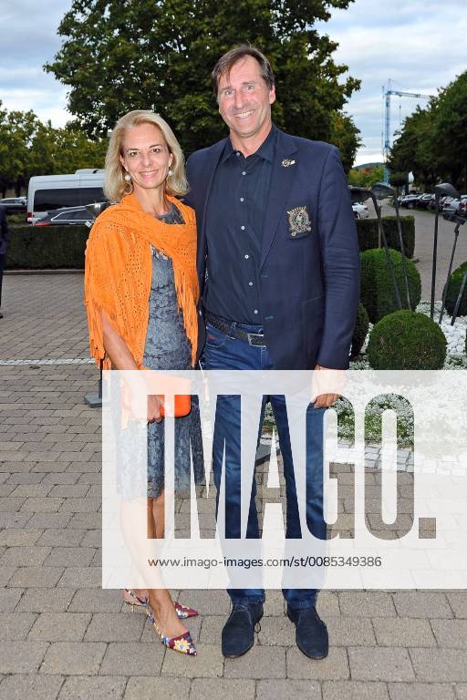 6. Aktion Kinderträume Golf Cup . Katrin Sachse und Lars Riedel anläßlich des 6. Aktion Kinderträume Golf Cup am 07.09.2018 in St. Leon-Rot. 20180907MWI1641
