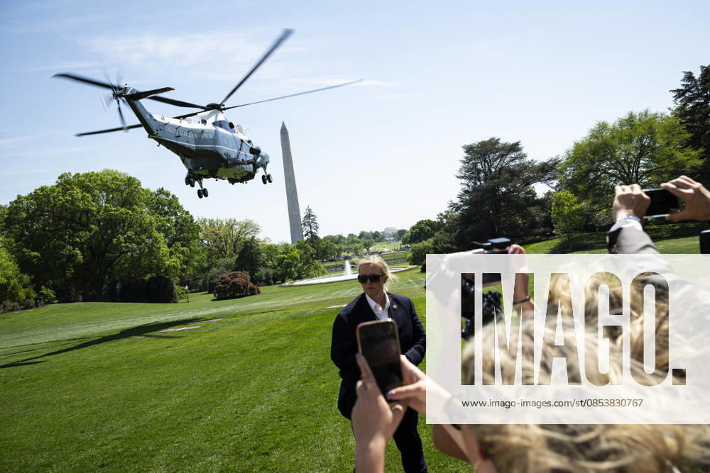 DC: President Trump Departs the White House Marine One, carrying United States President Donald J Trump, takes off from the South Lawn of the White House, in Washington, D.C., on Thursday, April 16, 2026. President Trump is traveling to Las Vegas, Nevada for an event highlighting Republican tax policies after the April 15 tax deadline. Credit: CNP AdMedia Washington District of Columbia United States of America