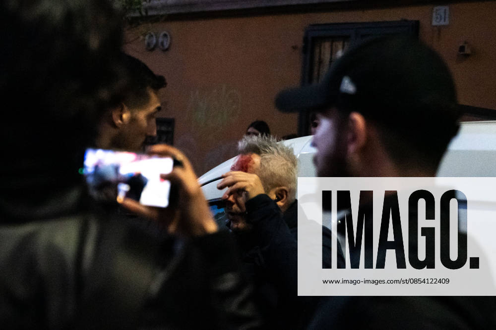 **NO WEB OR NEWSPAPERS ONLY FOR ITALY** Anarchists Demonstration in Rome